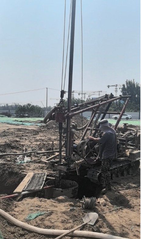 烟台栖霞工地打井